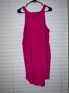 Torrid Hot Pink Sleeveless Halter Top Blouse - Size 2